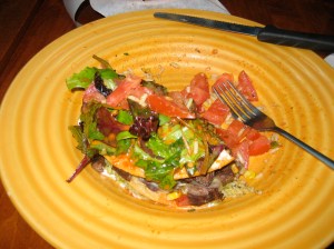 Steak Tostada