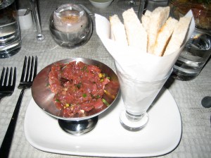 Appetizer: Venison Steak Tartare