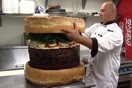 Biggest Burger Delicious Biggest Burger Delicious