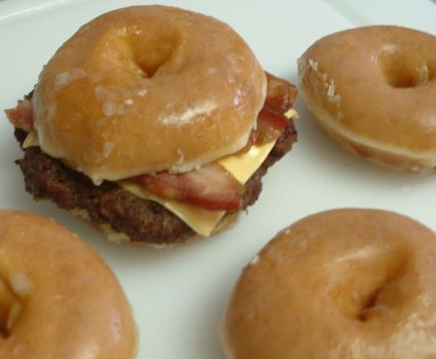 Krispy Kreme Burger
