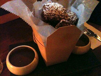 Banana Tempura Fondue