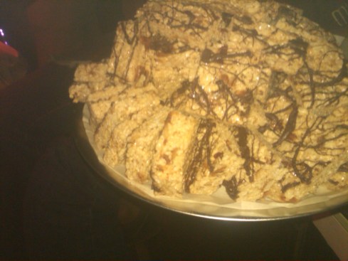 Bacon rice krispie treats