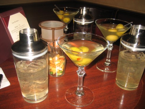 Martinis... with the shaker!