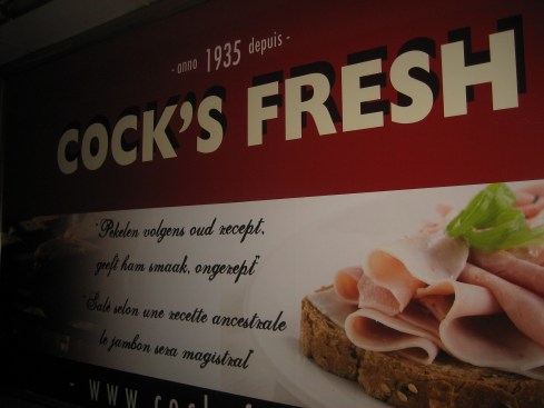 Belgian cock is pretty fresh