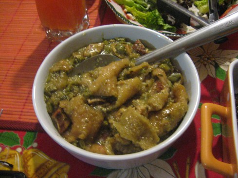 Chicharron con salsa verde